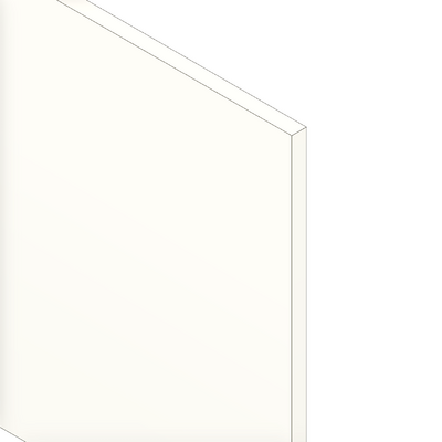 MODULAR SOLUTIONS PVC PANEL&lt;br&gt;1/4&quot; X 48&quot; X 96&quot;, WHITE